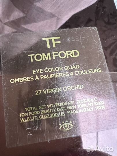 Палитра теней Tom Ford