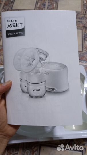Электронный молокоотсос philips avent