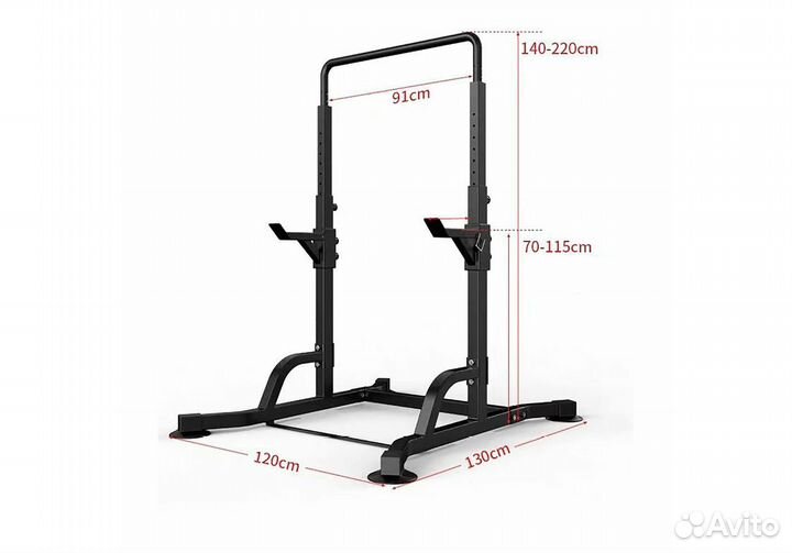 Стойка для штанги, турник DFC DJ001