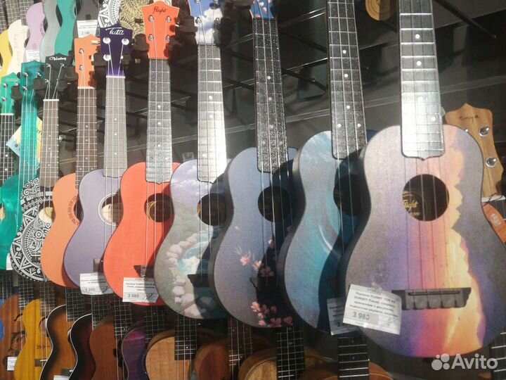 Укулеле (гавайская гитара) новая
