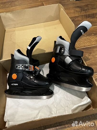 Детские коньки 29-32 раздвижные