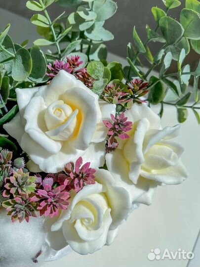 Букет из мыла