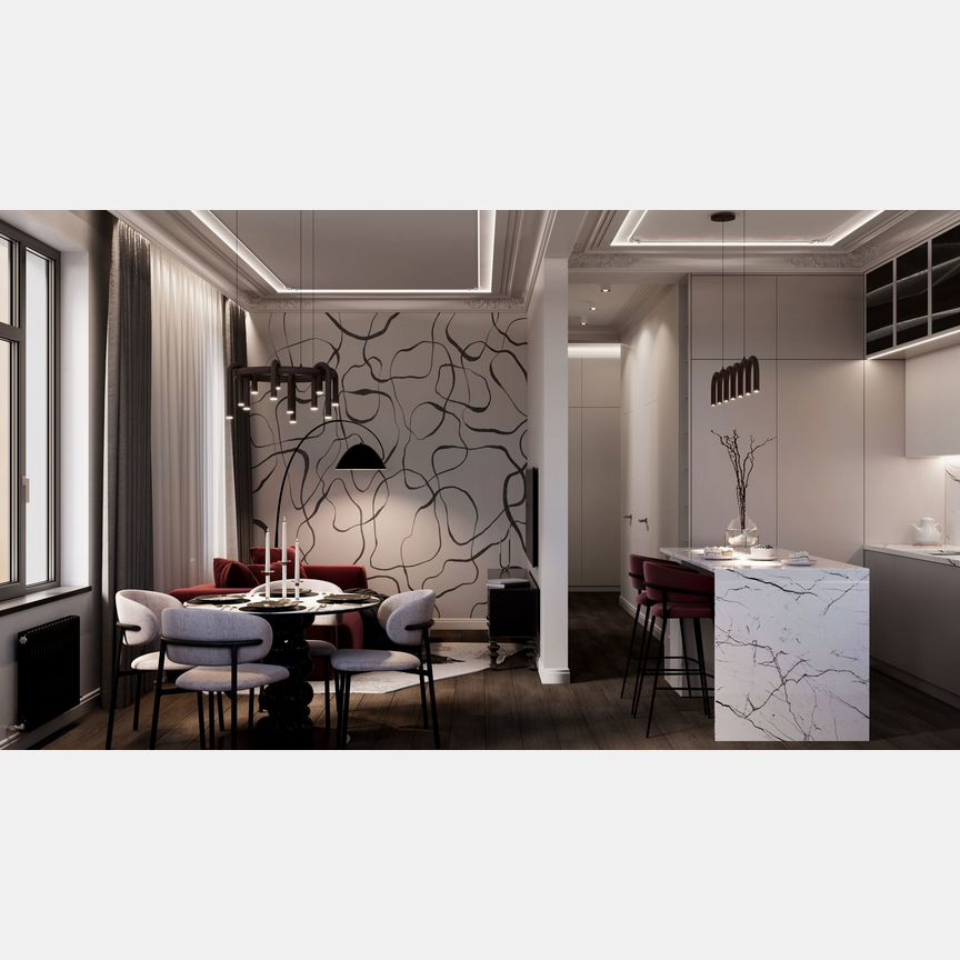 2-к. квартира, 51 м², 6/12 эт.
