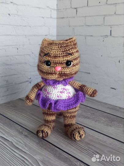 Котик ручной работы