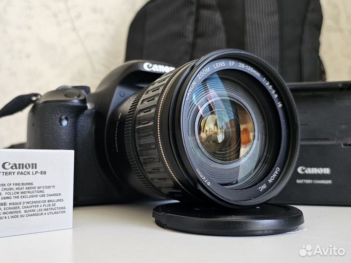 Зеркальный фотоаппарат Canon 600D + Canon 28-135mm