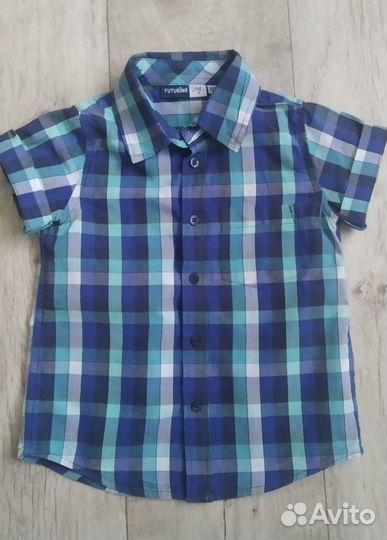 Рубашка на мальчика 104
