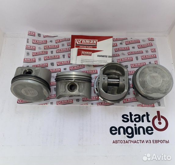 Поршни Yenmak Renault Megane, Clio