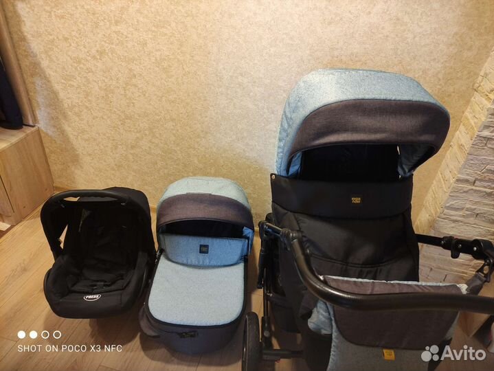 Коляска 3 в 1 expander exeo