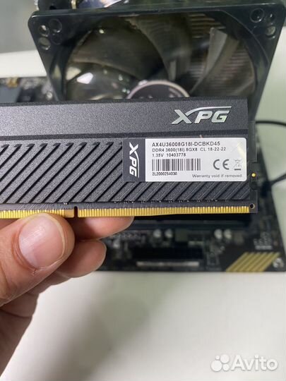 Комплект Gigabyte Z590 Gaming X/ i5-11600K / 32gb