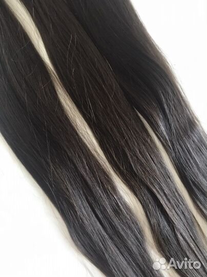 Волосы детские срез 60см