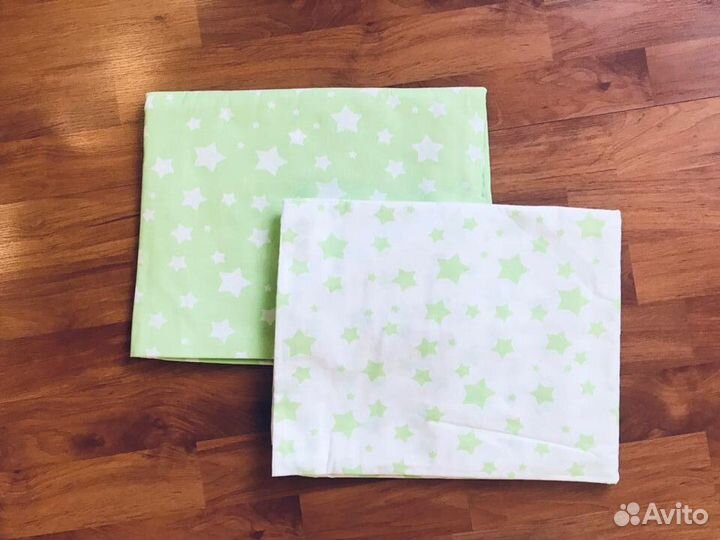 Детское постельное бельё(простынь,2 пододеяльника)