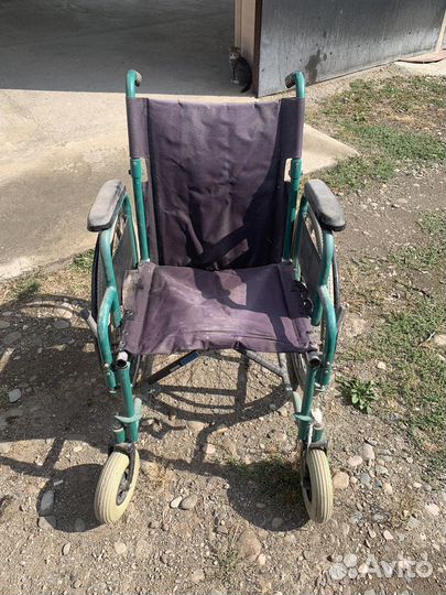 Инвалидная коляска складная бу