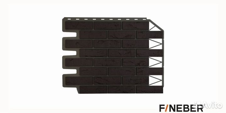 Фасадные панели дачный Кирпич баварский