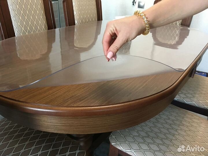 Прозрачное гибкое покрытие на стол e-8516