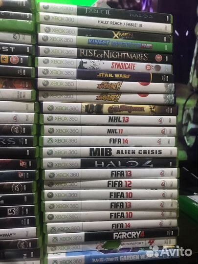 Диски на xbox 360 лицензия 49 штук