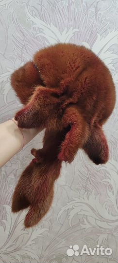 Шапка женская из песца