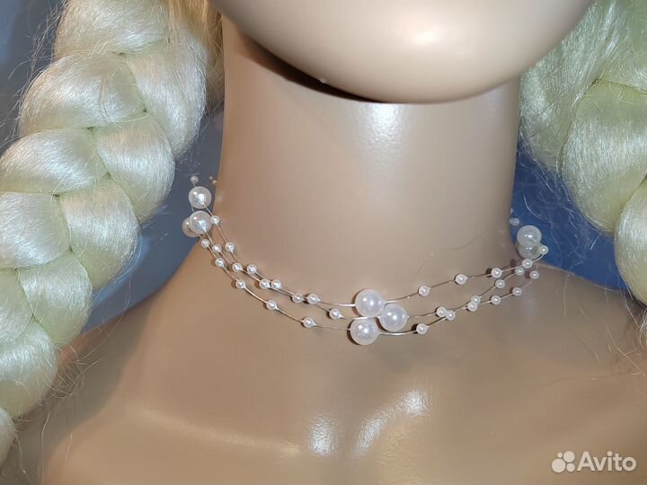 Колье Снегурочки 