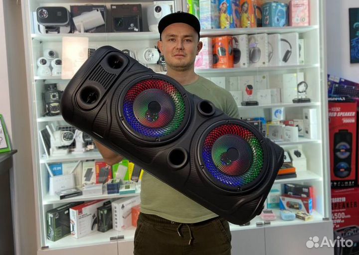 Блютуз колонка большая мощная