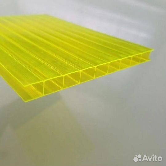 Поликарбонат жёлтый