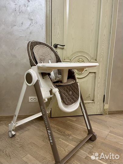 Стульчик для кормления happy baby berny
