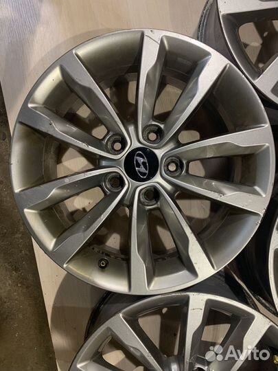 Оригинальные литые диски hyundai/kia r16