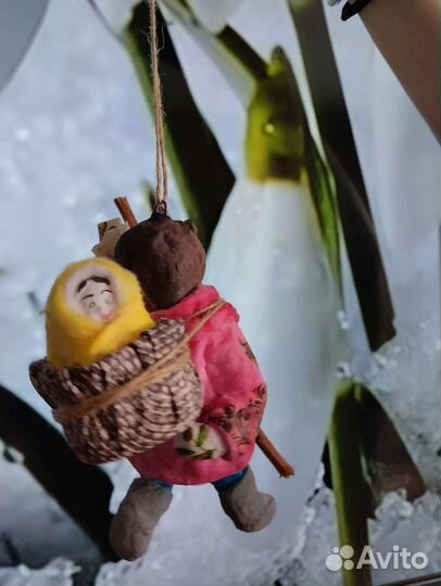 Ватная игрушка 