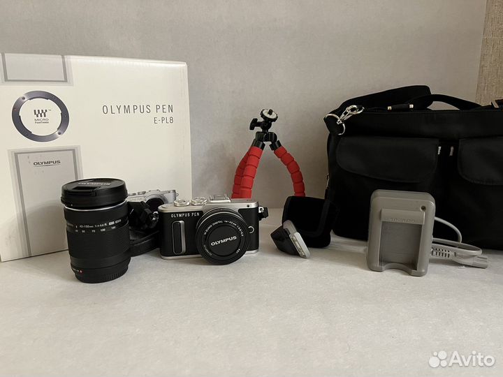 Olympus pen e pl8 + 2 объектива (идал)