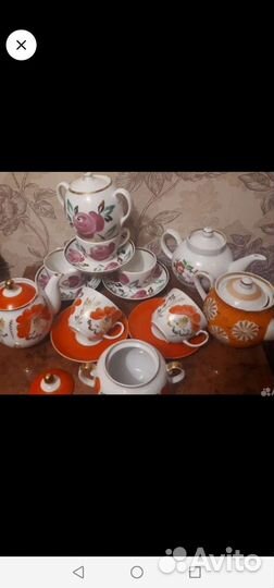 Добавила предметы сервизов СССР