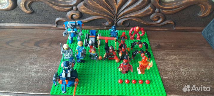 Lego nexo knights минифигурки