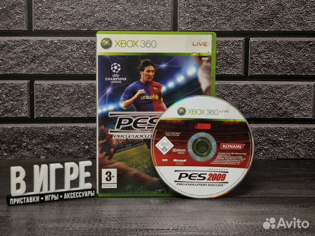 Игра Pro Evolution Soccer 2009 (Xbox360)