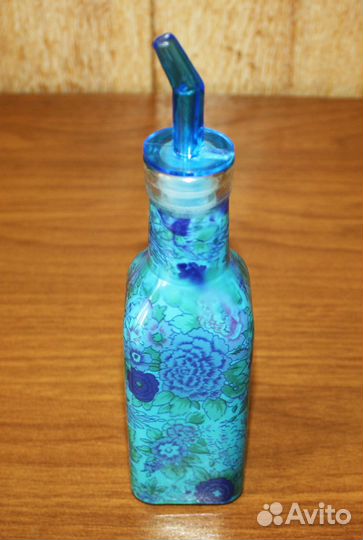 Бутылочка для масла и ложка подставочная