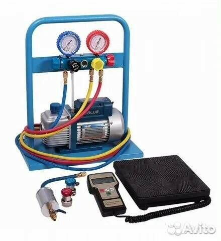 Установка для заправки автомобильных кондиционеров