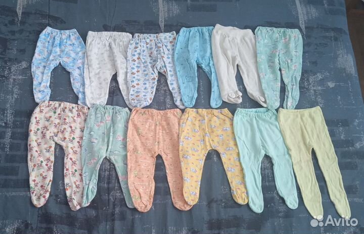 Вещи пакетом с рождения