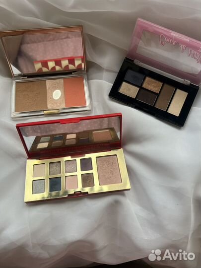 Urban decay палетка, estee lauder лимитка,bourjois