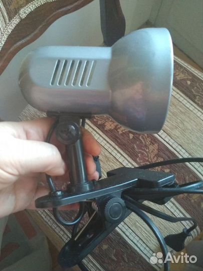 Светильник на прищепке/лампа на прищепке