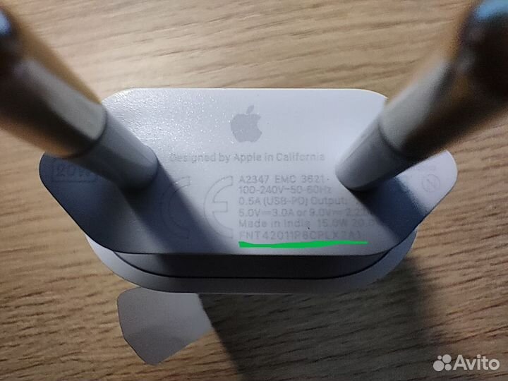 Блок питания для iPhone 20W (оригинал)