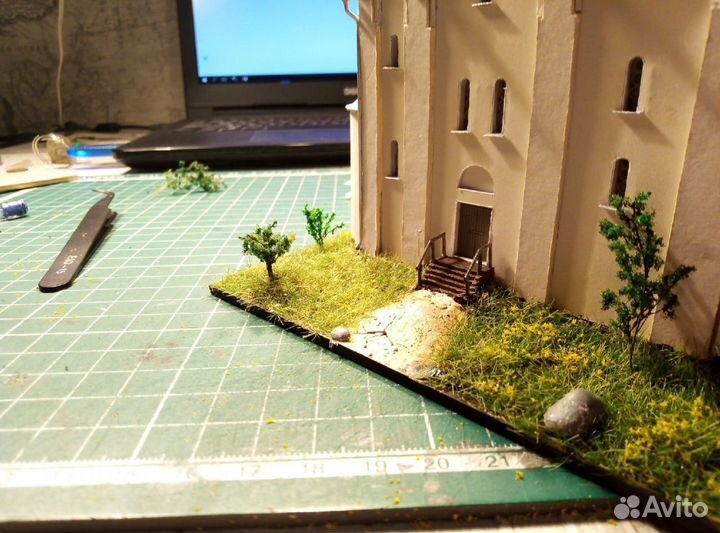 Макет церкви 1:150