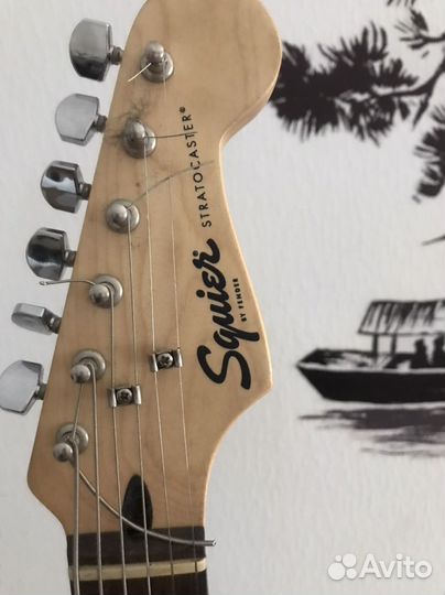 Электро гитара fender sqier stratocaster