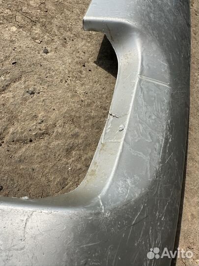 Renault sandero 2 накладка заднего бампера