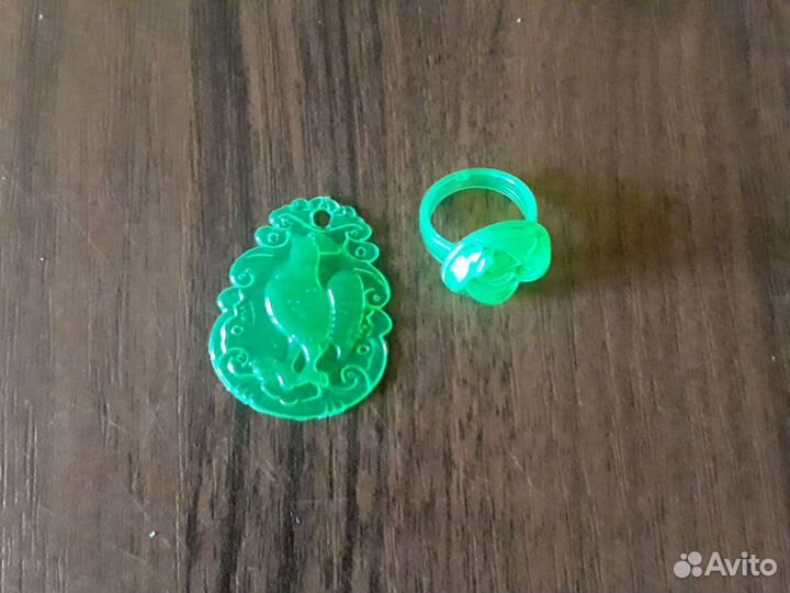 Кольцо детское подвеска