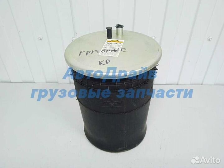 Пневморессора MAN TGA в сборе со стаканом