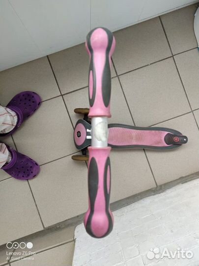 Самокат globber светящийся