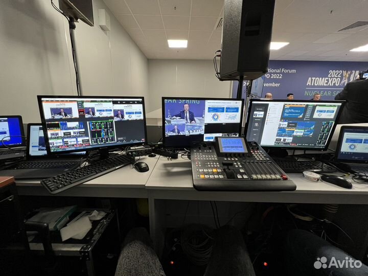 Организация трансляций, видеоинженер