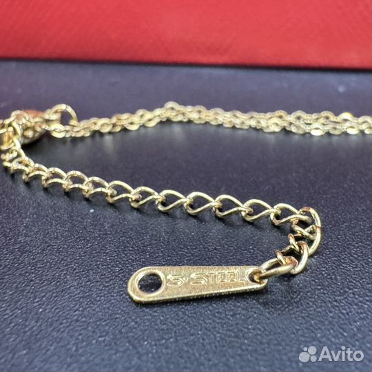 Cartier браслет + кулон gold