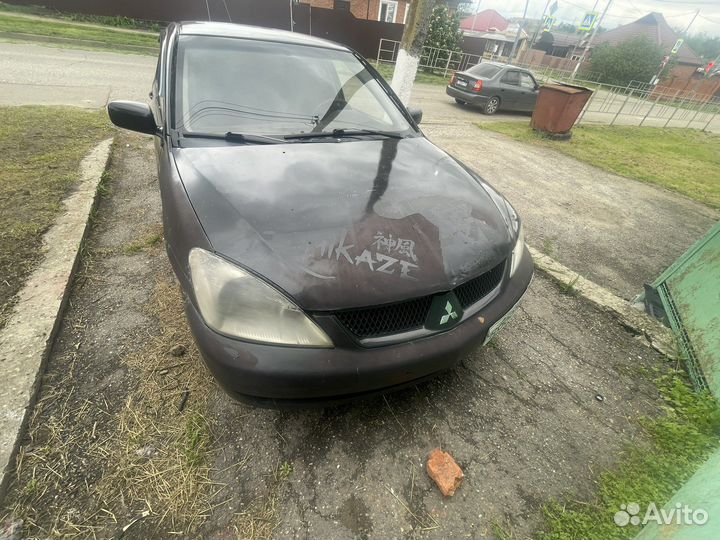 Mitsubishi Lancer 1.6 МТ, 2005, битый, 288 377 км
