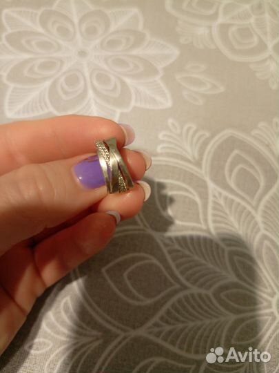 Серебряное кольцо женское