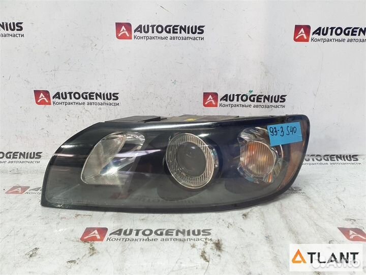 Фара передняя левая volvo S40