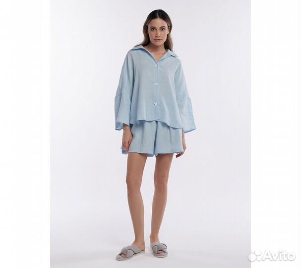 Пижама GoodNight Organic Soul 44-48р, голубой