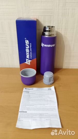 Термос 750 мл тонар