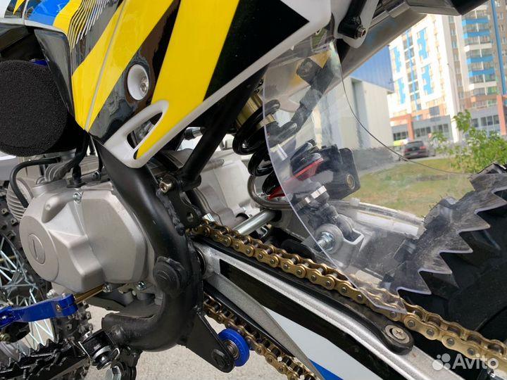 Питбайк Racer RC-CRF125 синий